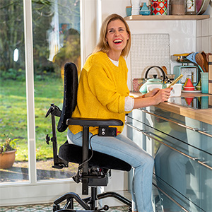Mercado disability chair in a home setting