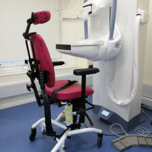Mercado medical chair in a clinical examination room