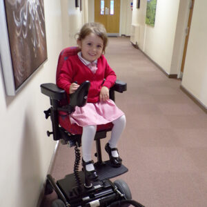 Child using a Mercado chair at school
